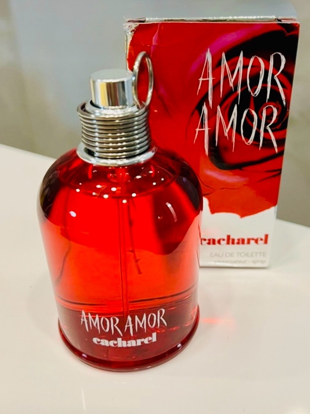 NWT Amor Amor Cacharel Eau De Toilette 3.4oz / 100ml | 3.4 / 100